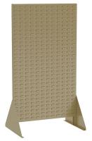 10A140 Louvered Rack, 2-Sided, 66-3/8x36x36, Beige
