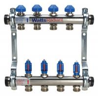 10A285 Manifold, SS, 1In Inlet/Outlet, 4 Outlets