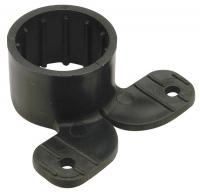 10A679 Nail Clamp, Pipe, 1/2 In, Plastic