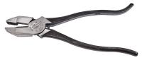 10A983 Linemans Pliers, Square, Cutter, 9-1/4 In