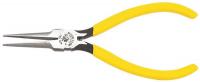 10A989 Long Nose Pliers, Tapered, 6-5/8 In, Curved