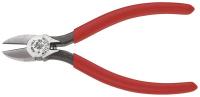 10A991 Diagonal Pliers, Tapered, Cutter, Red, 6-1/8