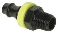 10C185 Hose Fitting, Straight, 3/8In Barb, 3/8MNPT
