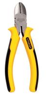 10D206 Diagonal Pliers, 6 In L, Black