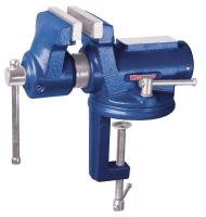 10D699 Bench Vise, Portable Clamp Base, 2-1/2 In