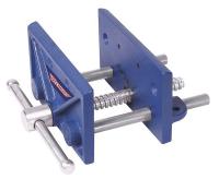 10D720 Bench Vise, Woodworking, Clamp-On, 6-1/2 In