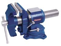10D729 Bench Vise, Multi-Purpose, Swivel, 5-1/2 In
