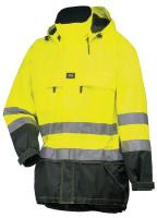 10D781 Rain Jacket w/Detachable Hood, Yellow, 2XL
