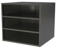 10E453 Cabinet, Stackable, 18Wx16.5Hx17D, Gray