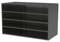 10E490 Cabinet, Stackable, 35Wx22Hx17D, Gray