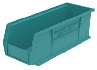 10F088 Stack &amp; Hang Bin, 14-3/4 x 5-1/2 x 5, Teal