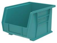 10F092 Stack &amp; Hang Bin, 10-3/4 x 8-1/4 x 7, Teal