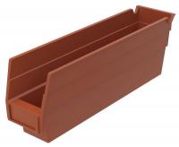 10F103 Rcycl Shelf Bin, 11-5/8Lx4Hx2-3/4W, Tercta