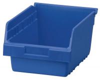 10F110 ShelfMax Bin, 11-5/8Lx6Hx8-3/8W, Blue