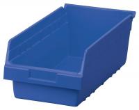 10F115 ShelfMax Bin, 17-7/8Lx6Hx8-3/8W, Blue