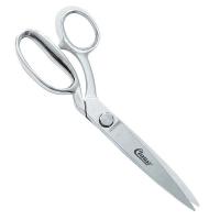 10F736 Shear, 10 In L, Bent, Sharp, Silver