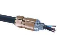 10G158 Cable Gland, HazLoc, Armored Cable, 1-1/2In
