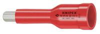 10G329 Socket Wrench, Insulated, 1/2 In Drive, 6mm