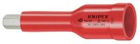 10G330 Socket Wrench, Insulated, 1/2 In Drive, 8mm