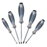 10G462 Screwdriver Set, Slotted/Phillips, 5 Pc