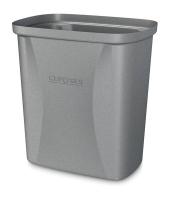 10G844 Waste Receptacle, Gray, 2.5 G
