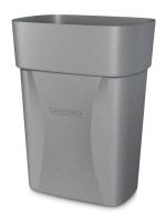 10G847 Waste Receptacle, Gray, 3.5 G