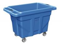 10G849 Multi-Purpose Cart, Blue, Polyethylene