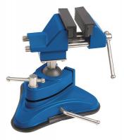 10H220 Bench Vise, Portable Vacuum, Swivel, 2-3/4