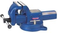 10D687 Bench Vise, Machinists, Swivel, 4 In