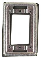 10H410 Cover, Adapter/Gasket, 1Gang, Rubber