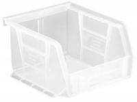 10H835 Stack/Hang Bin, 5Dx4-1/8Wx3H, Clear