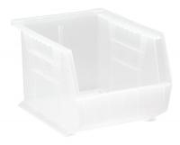 10H844 Stack/Hang Bin, 10-3/4Dx8-1/4Wx7H, Clear