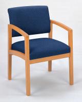 10H937 Guest Chair, Medium Finish, Eve Fabric