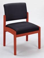 10H948 Guest Chair, Armless, Cherry, Macro Fabric