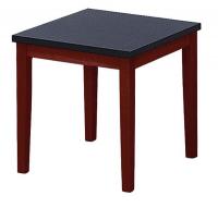 10H968 End Table, Cherry Finish, 20x20x20