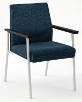 10H980 Guest Chair, Black Finish, Admiral Fabric