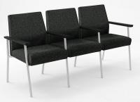 10J013 Sofa, 3 Seats w/ Arms, Black/Ebony