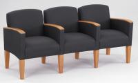 10J044 Sofa, 3 Seats w/ Arms, Medium/Flint