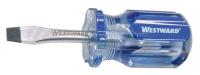 10J216 Screwdriver, Slotted, 1/4 x 1-1/2 In