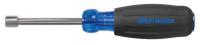 10J254 Nut Driver, Hex 1/4 In, Red, Steel