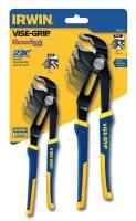 10J857 Groove Lock Plier Set, 6 and 8 In., 2 Pcs