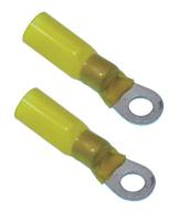 10K420 Ring Terminal, Yellow, Brazed, 12-10, PK500