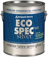 10M433 Interior Paint, Semi-Gloss, 1 gal, Seedling