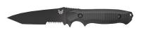 10M835 Fixed Blade Knife, Serrated, Tanto, 4-1/2In
