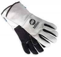 10N020 Welding Gloves, MIG, L, 13-1/2 In. L, PR