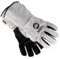 10N024 Welding Gloves, MIG/Stick, 13-1/2 In. L, PR