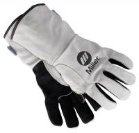10N025 Welding Gloves, MIG/Stick, Side Split, PR