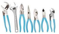 10N540 Plier and Wrench Set, Steel, Blue, 8 Pcs