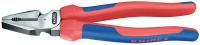 10N816 Combo Pliers, High Leverage, 8 In, Red/Blue