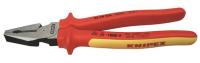 10N819 Insulated Combo Plier, High Leverage, 9 In